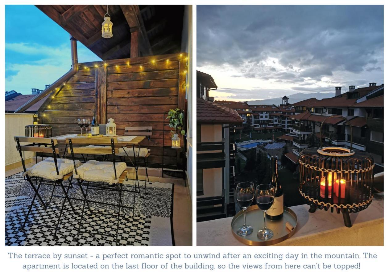 Apartamento **Mountain** Views Just Next To The Gondola Lift Bansko Exterior foto